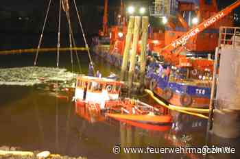 Als die „Branddirektor Krüger“ auf Grund ging