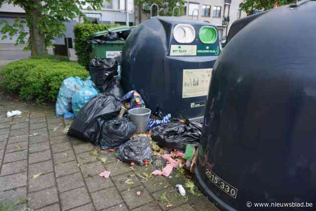 Feestvierders laten hoop afval achter: “We hebben last van ratten”