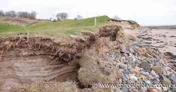 The Northumberland village in danger of falling into the sea