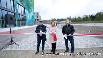 Die Bahnunterführung im Papierbach-Viertel ist eröffnet