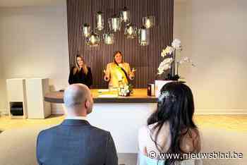 Emine en Hakan huwen als eerste in vernieuwde trouwzaal in Genk