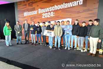 Wase school dankzij project met noodwoningen uitgeroepen tot dé bouwschool van Vlaanderen