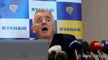 Kapazitäten im Winter: Ryanair-Chef bietet Flieger für Abschiebungen an