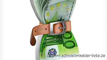 Finanzen 2024: Oberreichenbach muss „den Gürtel enger schnallen“