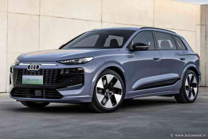 Audi Q6L e-tron: met de L van Lang én Long Range