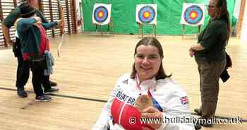 Tokyo bronze medallist trains aspiring archers at Humber region Rotary Games