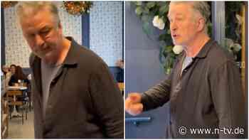 Frau provoziert ihn: Alec Baldwin rastet aus