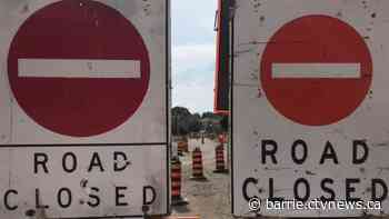 Temporary closure on busy road in Innisfil: Starting next month