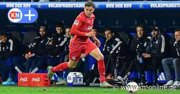 Holstein-Kiel-Stürmer Pichler: „Auf der Tribüne zu sitzen, war Folter“