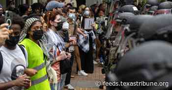 Law enforcement arrests pro-Palestine students protesting on UT-Austin campus