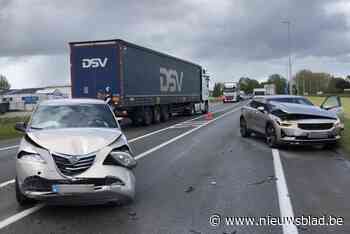 Lichtgewonde na frontale botsing N42