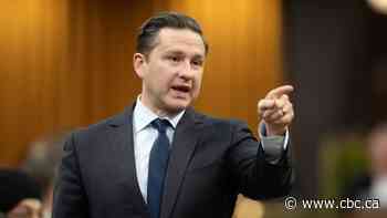 Poilievre visits convoy camp, claims Trudeau is lying about 'everything'