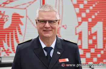 FW-E: Jörg Wackerhahn wird neuer Leiter der Feuerwehr Essen