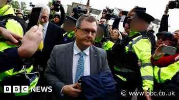 Ex-DUP leader Donaldson in court over rape and sex offence charges