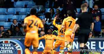 Super-sub Noah Ohio keeps Hull City's play-off dream alive after Coventry triumph