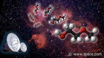 Buried in the Cat's Paw Nebula lies one of the largest space molecules ever seen