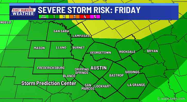Occasional rain, strong storms this last week of April