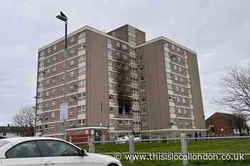 Sun Court Erith flat fire: Residents ‘unable to return home’