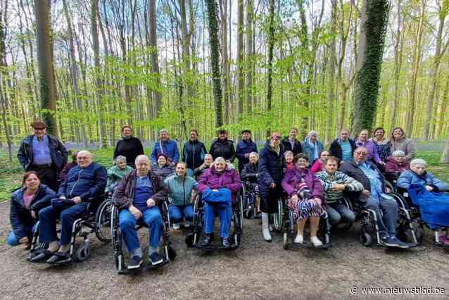 Ook woonzorgcentra vinden weg naar paarse Hallerbos
