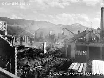 Verheerendes Großfeuer vor 100 Jahren