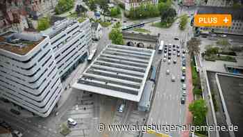 Straßenbahn Linie 1 wird umgebaut: "Monsterdach" am Ehinger Tor kommt weg