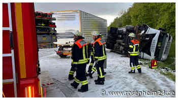 Hagel und Eisregen: Schwerer Unfall und immenser Schaden auf bayerischer Autobahn