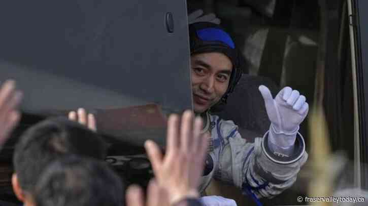 China launches 3-member crew to its space station as it seeks to put astronauts on the moon by 2030