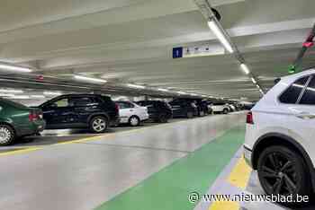 Nog nooit zo druk in Brugse parkings