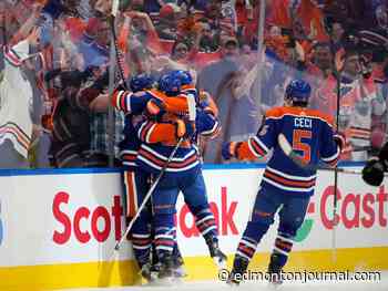 Dylan Holloway has arrived in these playoffs for the Oilers