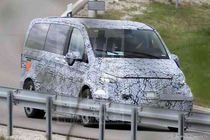 Mercedes test puur elektrische ‘V-klasse’