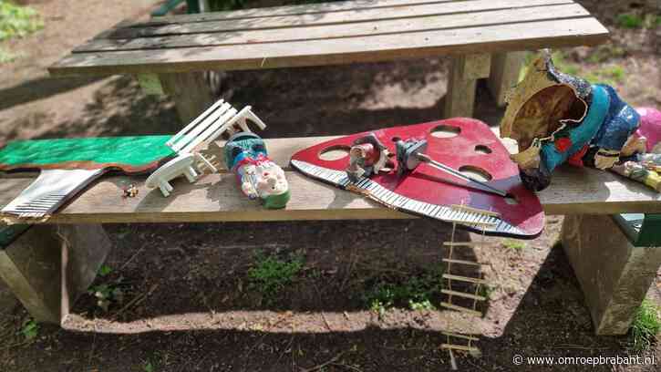 Vandalen slaan erop los in kabouterbos: ‘De tranen stonden in mijn ogen’