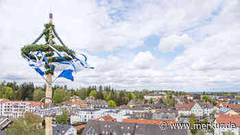 Maibaumaufstellen und Maifest in Bad Wörishofen