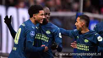 PSV gaat met 0-5 voorsprong de rust in, kampioenskoorts stijgt