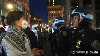 Von Frieden bis Volksverhetzung: An US-Unis eskaliert Protest gegen Israel-Hamas-Krieg