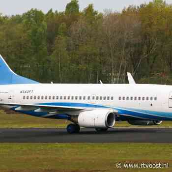Laatste vlucht Boeing 737 eindigt op Twente Airport
