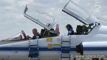 'I'm sure we'll find things out': NASA astronauts fly to launch site for 1st crewed Boeing Starliner mission to ISS on May 6