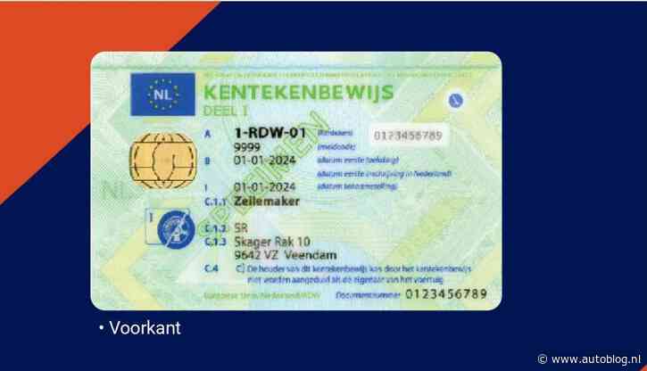 Dit gaat er veranderen aan jouw kentekenbewijs
