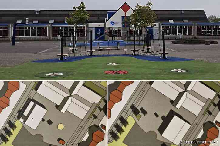 Komt de gymzaal nu aan de rechterkant of linkerkant van het schoolplein? Bewoners Beethovenstraat in Purmerend verdeeld tijdens bijeenkomst