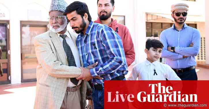 Australia news live: family to farewell security guard killed in Bondi Junction attack; man and baby missing in Sydney national park