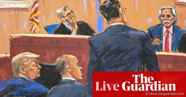 David Pecker testifies Michael Cohen said Trump ‘furious’ over refusal to pay Stormy Daniels – live
