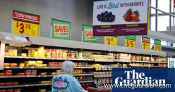 Stock markets fall after sharp US growth slowdown