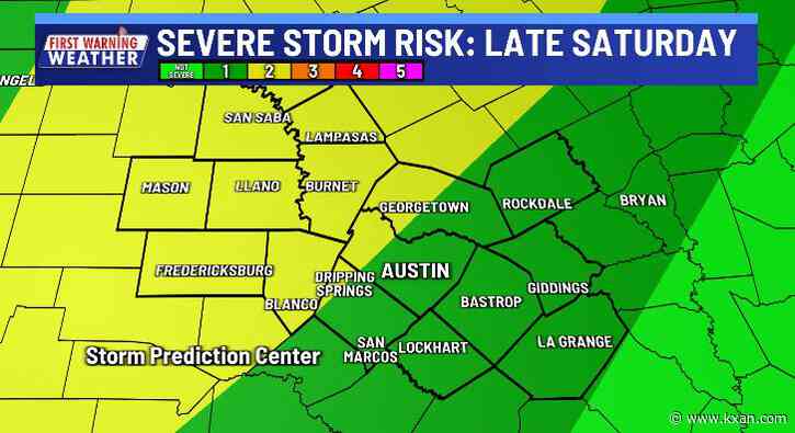 Unsettled weather pattern may bring severe storms