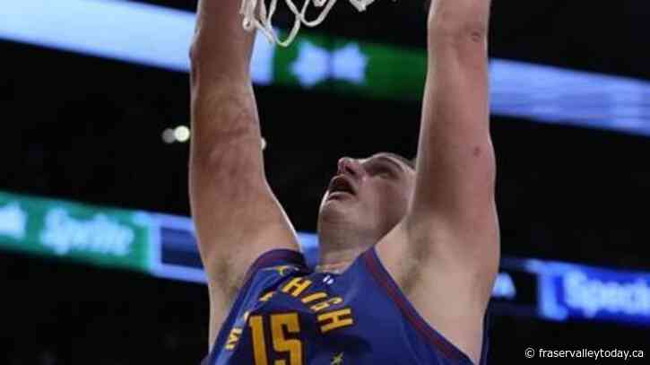 Gordon, Jokic lead the Nuggets to the brink of a sweep with a 112-105 win over the Lakers in Game 3