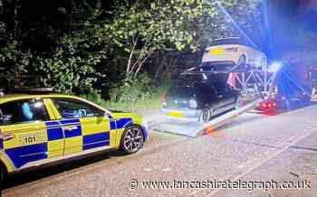 Two cars seized after drivers spotted racing each other in Preston