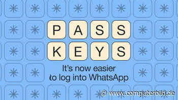 WhatsApp führt Passkeys für iOS-User ein