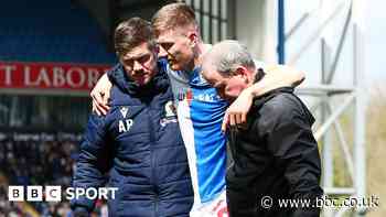Blackburn's Wharton suffers serious knee injury