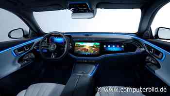 Jetzt wird der Mercedes zum Renn-Simulator