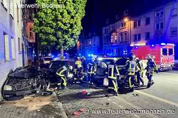 Am Steuer kollabiert: schwerer Unfall