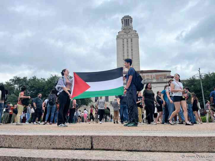 Day 2 of protests at UT more peaceful; 57 arrested day 1