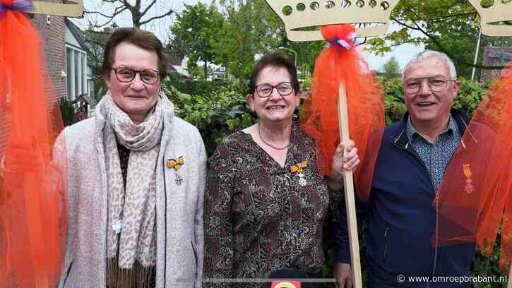 Drie koninklijke onderscheidingen in één straat uitgereikt: 'Bijzonder'